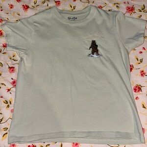 sage green brandy melville t shirt